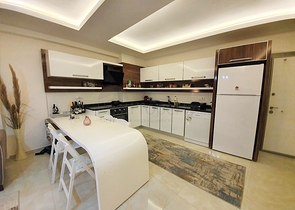 مجمع بخدمات فاخرة - شقة غرفة وصالة - مفروشة - مهموتلار / الانيا 