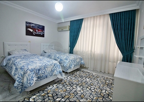 شقة مفروشة - غرفتين وصالة - مهموتلار / الانيا 