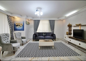 شقة مفروشة - غرفتين وصالة - مهموتلار / الانيا 