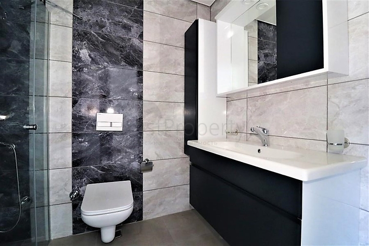 اطلالة بحر وجبل - دوبلكس غرفتين وصالة - مجمع حديث - مهموتلار / الانيا 