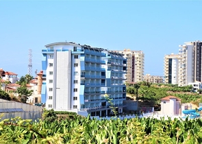 اطلالة بحر وجبل - دوبلكس غرفتين وصالة - مجمع حديث - مهموتلار / الانيا 