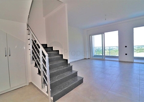 اطلالة بحر وجبل - دوبلكس غرفتين وصالة - مجمع حديث - مهموتلار / الانيا 