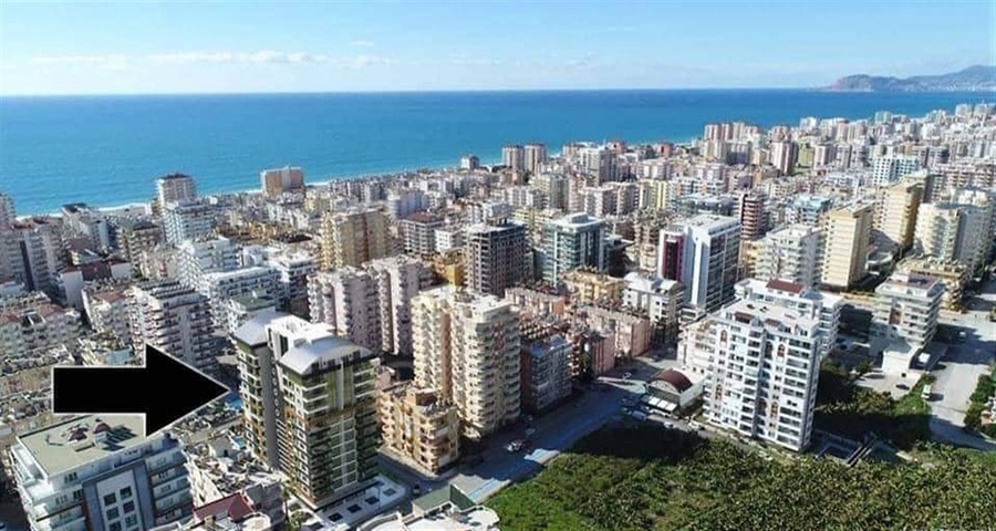 شقة انيقة -تصميم 1+2 - ضمن مجمع جديد - مهموتلار / الانيا 