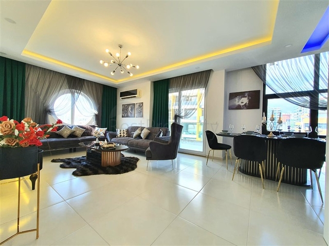 شقة انيقة -تصميم 1+2 - ضمن مجمع جديد - مهموتلار / الانيا 