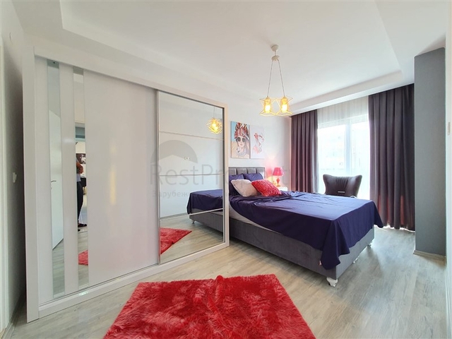 شقة انيقة -تصميم 1+2 - ضمن مجمع جديد - مهموتلار / الانيا 