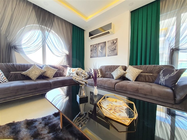 شقة انيقة -تصميم 1+2 - ضمن مجمع جديد - مهموتلار / الانيا 