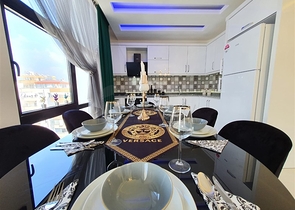 شقة انيقة -تصميم 1+2 - ضمن مجمع جديد - مهموتلار / الانيا 