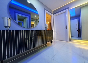 شقة انيقة -تصميم 1+2 - ضمن مجمع جديد - مهموتلار / الانيا 