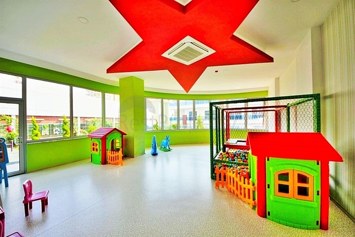 مجمع بخدمات 5 نجوم - شقة مفروشة 1+1 - مهموتلار / الانيا 