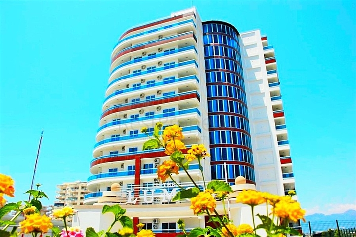 مجمع بخدمات 5 نجوم - شقة مفروشة 1+1 - مهموتلار / الانيا 