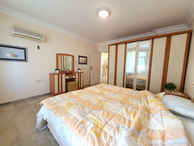 اطلالة بحر- مجمع اول صف على البحر -شقة 2 غرفة - مهموتلار / الانيا 