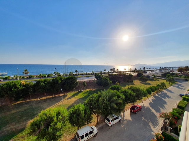 اطلالة بحر- مجمع اول صف على البحر -شقة 2 غرفة - مهموتلار / الانيا 