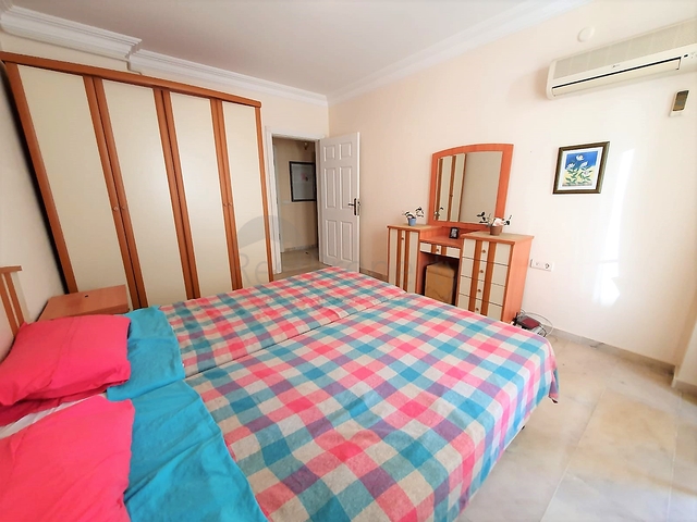 اطلالة بحر- مجمع اول صف على البحر -شقة 2 غرفة - مهموتلار / الانيا 