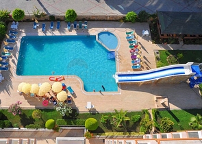 اطلالة بحر- مجمع اول صف على البحر -شقة 2 غرفة - مهموتلار / الانيا 