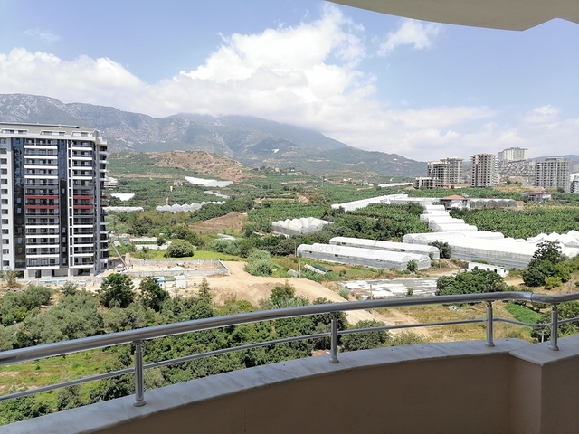 اطلالة بحر - طابق مرتفع - شقة غرفتين وصالة مفروشة -مهموتلار / الانيا 