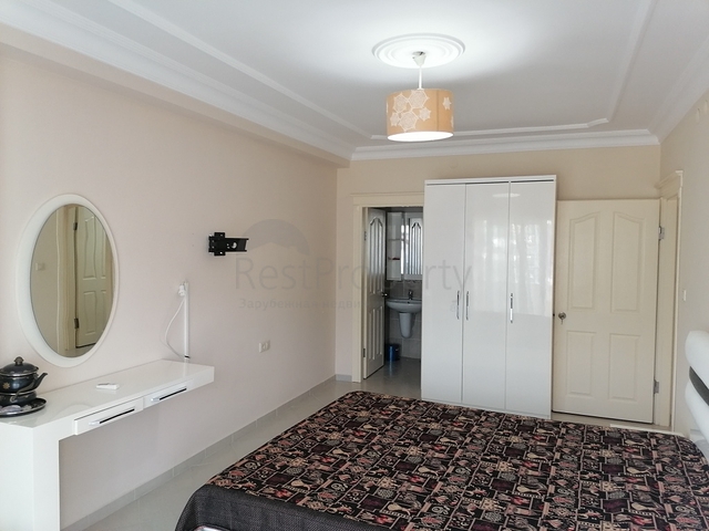 اطلالة بحر - طابق مرتفع - شقة غرفتين وصالة مفروشة -مهموتلار / الانيا 