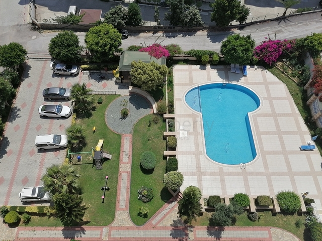 اطلالة بحر - طابق مرتفع - شقة غرفتين وصالة مفروشة -مهموتلار / الانيا 