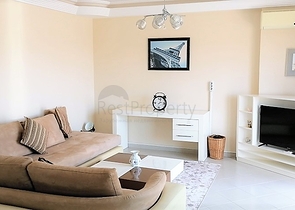 اطلالة بحر - طابق مرتفع - شقة غرفتين وصالة مفروشة -مهموتلار / الانيا 