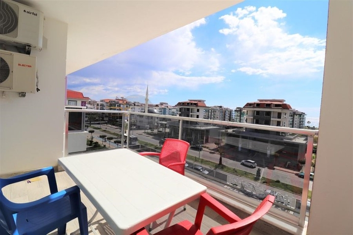 اطلالة بحر - دوبلكس 1+3 مفروشة - مجمع حديث - كاستل / الانيا 