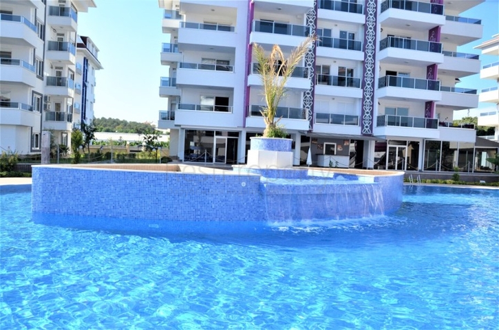 اطلالة بحر - دوبلكس 1+3 مفروشة - مجمع حديث - كاستل / الانيا 