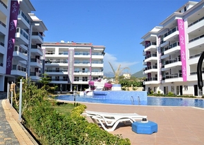 اطلالة بحر - دوبلكس 1+3 مفروشة - مجمع حديث - كاستل / الانيا 