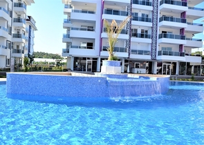 اطلالة بحر - دوبلكس 1+3 مفروشة - مجمع حديث - كاستل / الانيا 