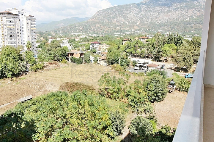 شقة غرفة وصالة واسعة 75 متر - ضمن مجمع - مهموتلار / الانيا