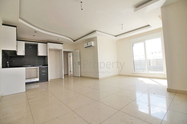 شقة غرفة وصالة واسعة 75 متر - ضمن مجمع - مهموتلار / الانيا