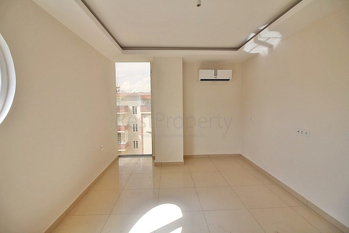 شقة غرفة وصالة واسعة 75 متر - ضمن مجمع - مهموتلار / الانيا