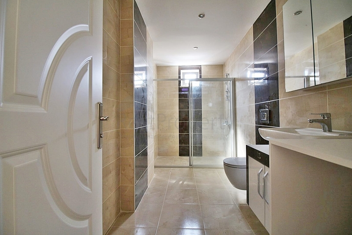 شقة غرفة وصالة واسعة 75 متر - ضمن مجمع - مهموتلار / الانيا