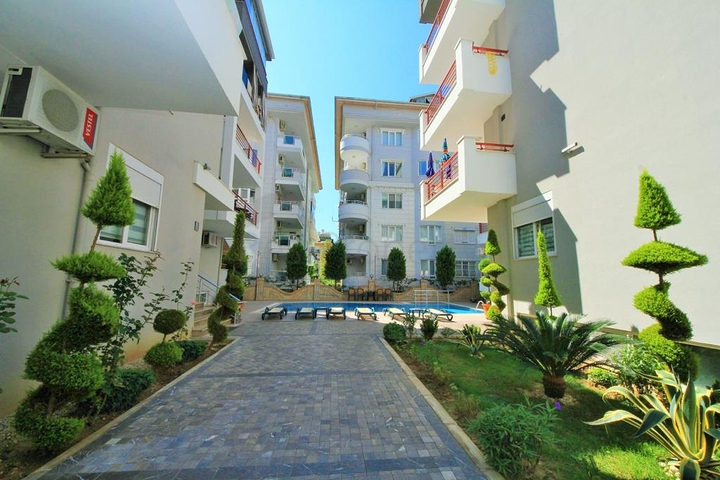 مناسبة للمستثمرين - شقة غرفة وصالة ضمن مجمع فاخر- في منطقة اوبا / الانيا 