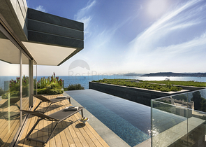 فيلات تطل على القلعة الرئيسية في بودروم وجزر كوس وكارادا