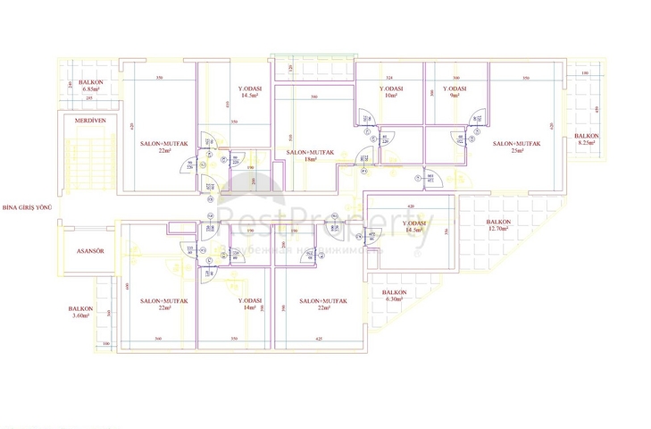 بأسعار مناسبة - بالتقسيط دون فوائد - مجمع قيد الانشاء - مهموتلار / الانيا 