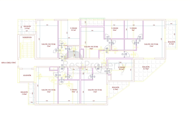 بأسعار مناسبة - بالتقسيط دون فوائد - مجمع قيد الانشاء - مهموتلار / الانيا 