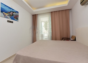 مجمع بخدمات ممتازة - شقة غرفة وصالة مفروشة - في منطقة توسمور/ الانيا 