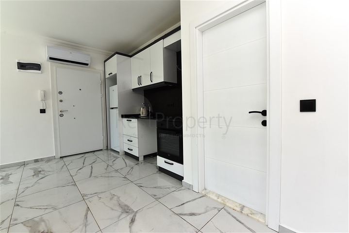 سعر مناسب - شقة غرفة وصالة مفروشة -ضمن مجمع حديث -افسلار / الانيا 