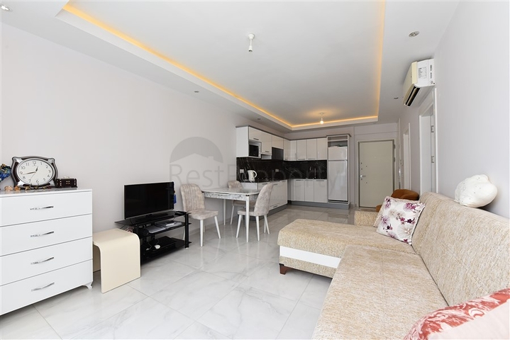 مجمع فاخر - شقة غرفة وصالة مفروشة - مهموتلار / الانيا 