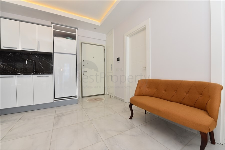 مجمع فاخر - شقة غرفة وصالة مفروشة - مهموتلار / الانيا 