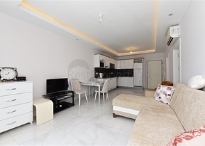 مجمع فاخر - شقة غرفة وصالة مفروشة - مهموتلار / الانيا 