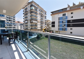 مجمع فاخر - شقة غرفة وصالة مفروشة - مهموتلار / الانيا 