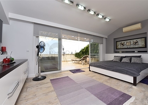 دوبلكس انيقة - اطلالة مفتوحة - اثاث فاخر - في منطقة كوناكلي / الانيا 