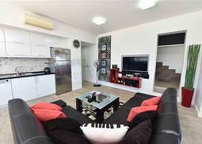 دوبلكس انيقة - اطلالة مفتوحة - اثاث فاخر - في منطقة كوناكلي / الانيا 