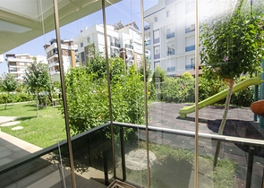 شقة 1 + 1 مع أثاث في منطقة هورما كونيالتي