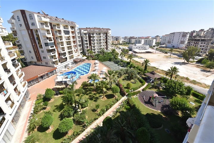 مجمع بخدمات فاخرة - شقة مفروشة غرفتين صالة - افسلار / الانيا 