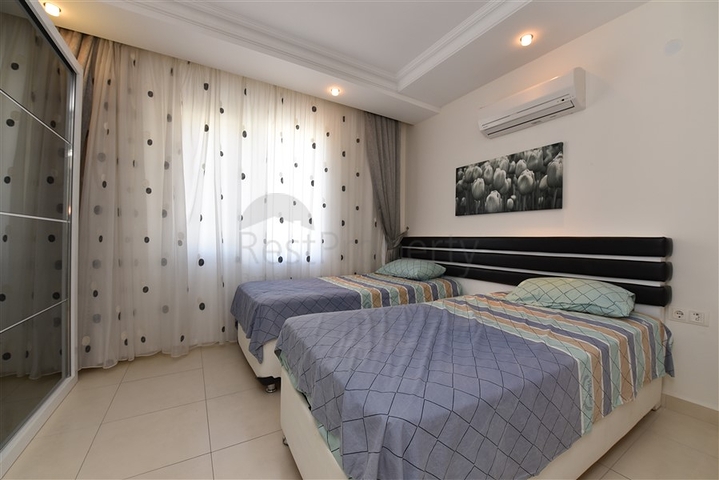 مجمع بخدمات فاخرة - شقة مفروشة غرفتين صالة - افسلار / الانيا 