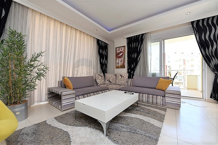 مجمع بخدمات فاخرة - شقة مفروشة غرفتين صالة - افسلار / الانيا 