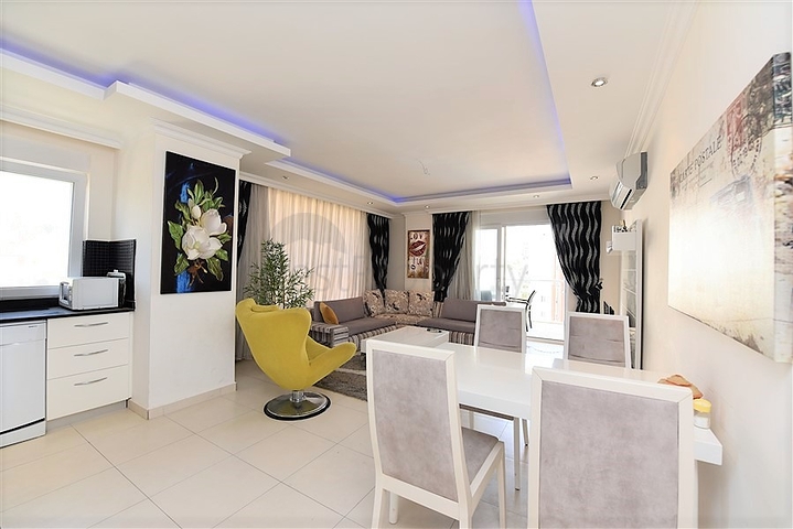 مجمع بخدمات فاخرة - شقة مفروشة غرفتين صالة - افسلار / الانيا 