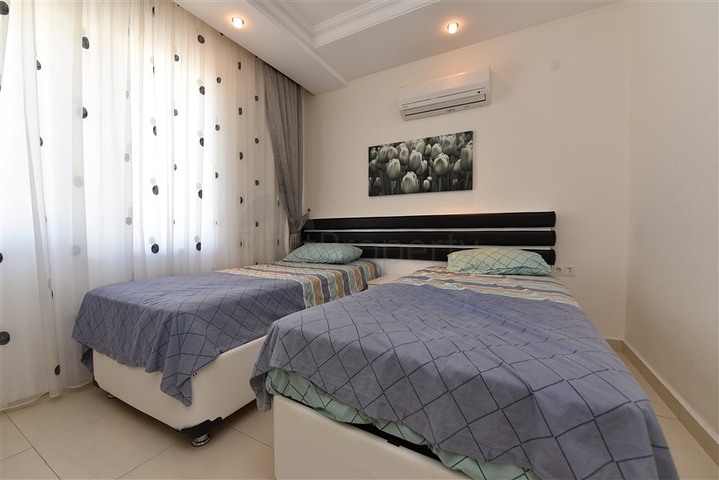 مجمع بخدمات فاخرة - شقة مفروشة غرفتين صالة - افسلار / الانيا 