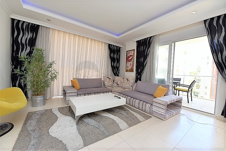 مجمع بخدمات فاخرة - شقة مفروشة غرفتين صالة - افسلار / الانيا 