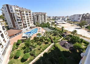 مجمع بخدمات فاخرة - شقة مفروشة غرفتين صالة - افسلار / الانيا 